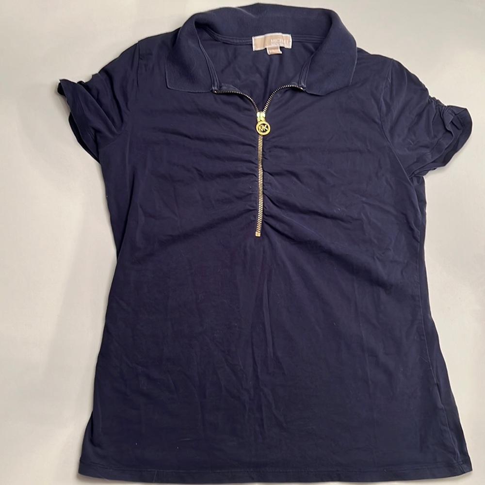 Women’s Micheal Kors Zipper Polo